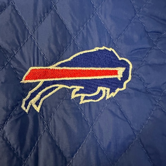 Buffalo Bills Quilted Fleece Zip Up - Picture 3 of 4